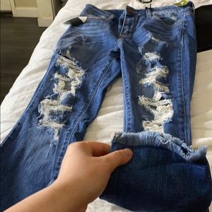 Super cute boyfriend jeans high rise